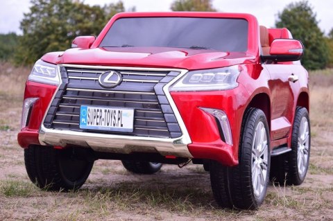 LEXUS LX-570 LAKIER, MP4, MIĘKKIE KOŁA, MIĘKKIE SIEDZENIE, PEŁNA OPCJA 2X12V/LX570 Import SUPER-TOYS LEXUS LX-570 LAKIER, MP4, MIĘKKIE KOŁA, MIĘKKIE SIEDZENIE, PEŁNA OPCJA 2X12V/LX570 Import SUPER-TOYS