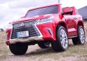 LEXUS LX-570 LAKIER, MP4, MIĘKKIE KOŁA, MIĘKKIE SIEDZENIE, PEŁNA OPCJA 2X12V/LX570 Import SUPER-TOYS