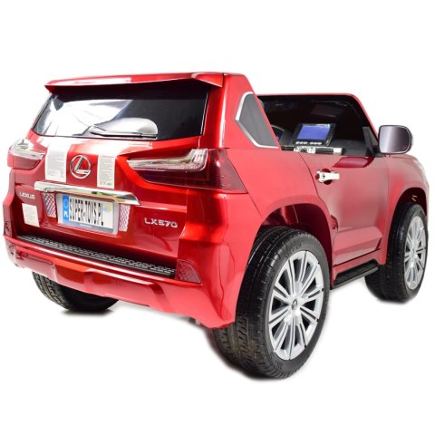 LEXUS LX-570 LAKIER, MP4, MIĘKKIE KOŁA, MIĘKKIE SIEDZENIE, PEŁNA OPCJA 2X12V/LX570 Import SUPER-TOYS LEXUS LX-570 LAKIER, MP4, MIĘKKIE KOŁA, MIĘKKIE SIEDZENIE, PEŁNA OPCJA 2X12V/LX570 Import SUPER-TOYS