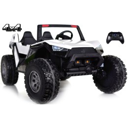 MEGA BUGGY CLASH DLA 2 DZIECI, 4 SILNIKI, 24V, MIĘKKIE PRZESUWANE SIEDZENIE, MIĘKKIE KOŁA, WALIZKA NA AKUMULATOR,/SX-1928 Import SUPER-TOYS