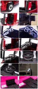 MEGA CIĘŻARÓWKA MERCEDES ACTROS PEŁNA WERSJA 4X4, DWA AKUMULATORY/HL358 Import SUPER-TOYS