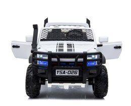 MEGA DZIP 4X4, MIĘKKIE KOŁA EVA, MIĘKKIE SIEDZENIE, PANEL, FULL OPCJA 2x12V /YSA026 Import SUPER-TOYS