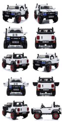 MEGA DZIP 4X4, MIĘKKIE KOŁA EVA, MIĘKKIE SIEDZENIE, PANEL, FULL OPCJA 2x12V /YSA026 Import SUPER-TOYS