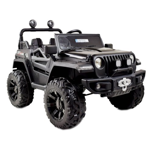 MEGA DŻIP OFF ROAD 4X4, MIĘKKIE KOŁA, MIĘKKIE SIEDZENIE, FUNKCJA BUJANIA, KLUCZYK,/HC8988 Import SUPER-TOYS