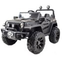 MEGA DŻIP OFF ROAD 4X4, MIĘKKIE KOŁA, MIĘKKIE SIEDZENIE, FUNKCJA BUJANIA, KLUCZYK,/HC8988 Import SUPER-TOYS