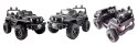 MEGA DŻIP OFF ROAD 4X4, MIĘKKIE KOŁA, MIĘKKIE SIEDZENIE, FUNKCJA BUJANIA, KLUCZYK,/HC8988 Import SUPER-TOYS