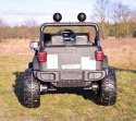 MEGA DŻIP OFF ROAD 4X4, MIĘKKIE KOŁA, MIĘKKIE SIEDZENIE, FUNKCJA BUJANIA, KLUCZYK,/HC8988 Import SUPER-TOYS