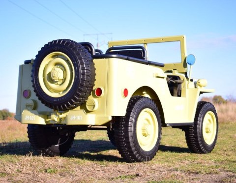 MEGA DZIP WOJSKOWY DLA 3 DZIECI, 4X4,WALIZKA NA AKUMULATOR, MIĘKKIE KOŁA, MIĘKKIE SIEDZENIE/JH101 Import SUPER-TOYS MEGA DZIP WOJSKOWY DLA 3 DZIECI, 4X4,WALIZKA NA AKUMULATOR, MIĘKKIE KOŁA, MIĘKKIE SIEDZENIE/JH101 Import SUPER-TOYS