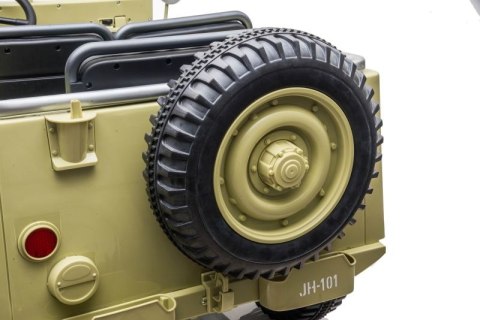 MEGA DZIP WOJSKOWY DLA 3 DZIECI, 4X4,WALIZKA NA AKUMULATOR, MIĘKKIE KOŁA, MIĘKKIE SIEDZENIE/JH101 Import SUPER-TOYS MEGA DZIP WOJSKOWY DLA 3 DZIECI, 4X4,WALIZKA NA AKUMULATOR, MIĘKKIE KOŁA, MIĘKKIE SIEDZENIE/JH101 Import SUPER-TOYS