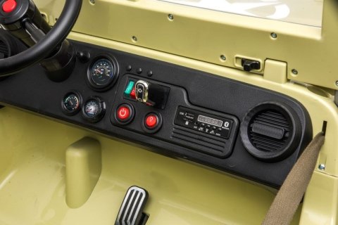 MEGA DZIP WOJSKOWY DLA 3 DZIECI, 4X4,WALIZKA NA AKUMULATOR, MIĘKKIE KOŁA, MIĘKKIE SIEDZENIE/JH101 Import SUPER-TOYS MEGA DZIP WOJSKOWY DLA 3 DZIECI, 4X4,WALIZKA NA AKUMULATOR, MIĘKKIE KOŁA, MIĘKKIE SIEDZENIE/JH101 Import SUPER-TOYS
