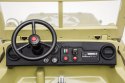 MEGA DZIP WOJSKOWY DLA 3 DZIECI, 4X4,WALIZKA NA AKUMULATOR, MIĘKKIE KOŁA, MIĘKKIE SIEDZENIE/JH101 Import SUPER-TOYS