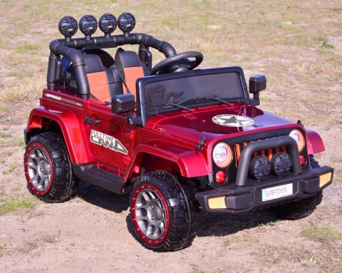 MEGA JEEP FULLTIME, NAPĘD 4X4, 1X12V ,WOLNY START/ MIĘKKIE KOŁA, FUNKCJA BUJANIA EXCLUSIVE LAKIER/7588 Import SUPER-TOYS MEGA JEEP FULLTIME, NAPĘD 4X4, 1X12V ,WOLNY START/ MIĘKKIE KOŁA, FUNKCJA BUJANIA EXCLUSIVE LAKIER/7588 Import SUPER-TOYS