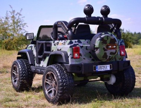 MEGA JEEP PERFECT 002B EXCLUSIVE 4x4, WOLNY START/ MIĘKKIE KOŁA,/HP-002B Import SUPER-TOYS MEGA JEEP PERFECT 002B EXCLUSIVE 4x4, WOLNY START/ MIĘKKIE KOŁA,/HP-002B Import SUPER-TOYS