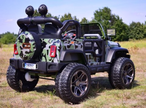 MEGA JEEP PERFECT 002B EXCLUSIVE 4x4, WOLNY START/ MIĘKKIE KOŁA,/HP-002B Import SUPER-TOYS MEGA JEEP PERFECT 002B EXCLUSIVE 4x4, WOLNY START/ MIĘKKIE KOŁA,/HP-002B Import SUPER-TOYS