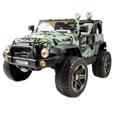MEGA JEEP PERFECT 002B EXCLUSIVE 4x4, WOLNY START/ MIĘKKIE KOŁA,/HP-002B Import SUPER-TOYS MEGA JEEP PERFECT 002B EXCLUSIVE 4x4, WOLNY START/ MIĘKKIE KOŁA,/HP-002B Import SUPER-TOYS