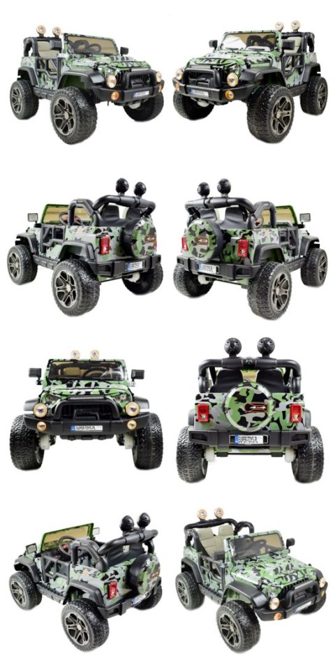 MEGA JEEP PERFECT 002B EXCLUSIVE 4x4, WOLNY START/ MIĘKKIE KOŁA,/HP-002B Import SUPER-TOYS MEGA JEEP PERFECT 002B EXCLUSIVE 4x4, WOLNY START/ MIĘKKIE KOŁA,/HP-002B Import SUPER-TOYS