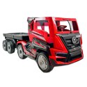 MEGA TRUCK, CIĘŻARÓWKA Z PRZYCZEPĄ GIGANT ZESTAW/BDQ-2020 Import SUPER-TOYS