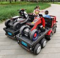 MEGA TRUCK, CIĘŻARÓWKA Z PRZYCZEPĄ GIGANT ZESTAW/BDQ-2020 Import SUPER-TOYS