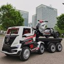 MEGA TRUCK, CIĘŻARÓWKA Z PRZYCZEPĄ GIGANT ZESTAW/BDQ-2020 Import SUPER-TOYS