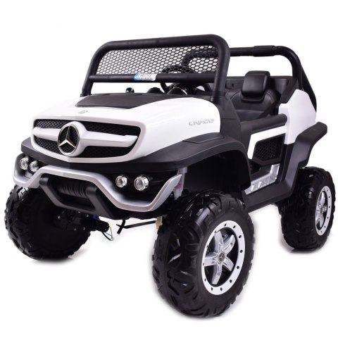 MERCEDES BENZ UNIMOG 4X4,12V14AH, AMORTYZATORY, MIĘKKIE KOŁA,MIĘKKIE SIEDZENIE SUPER OPCJA/UNIMOG Import SUPER-TOYS MERCEDES BENZ UNIMOG 4X4,12V14AH, AMORTYZATORY, MIĘKKIE KOŁA,MIĘKKIE SIEDZENIE SUPER OPCJA/UNIMOG Import SUPER-TOYS