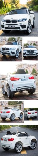 ORYGINALNE BMW X6M W NAJLEPSZEJ WERSJI, MIĘKKIE SIEDZENIE, PILOT 2.4 GHZ/ 2199 Import SUPER-TOYS