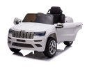 ORYGINALNY JEEP GRAND CHEROKEE, MIĘKKIE KOŁA, MIĘKKIE SIEDZENIE, SUPER WERSJA/JJ2055 Import SUPER-TOYS