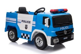 POLICJA, WSPOMAGANIE KIEROWNICY, MIĘKKIE ŚWIECĄCE KOŁA, FUNKCJA BUJANIA/SX1818 Import SUPER-TOYS