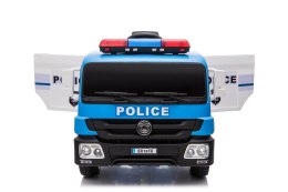 POLICJA, WSPOMAGANIE KIEROWNICY, MIĘKKIE ŚWIECĄCE KOŁA, FUNKCJA BUJANIA/SX1818 Import SUPER-TOYS