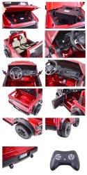 AUTO NA AKUMULATOR ORYGINALNY FORD SUPER DUTY 4X4,24V,LAKIER WALIZKA, PRZESUWANE SIEDZENIE/SX2088 Import SUPER-TOYS