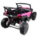 MEGA BUGGY SXS DLA 2 DZIECI 2X120W, SUPER MOC, PRZESUWANE SIEDZENIE, WALIZKA/BBH028 Import SUPER-TOYS