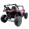 MEGA BUGGY SXS DLA 2 DZIECI 2X120W, SUPER MOC, PRZESUWANE SIEDZENIE, WALIZKA/BBH028 Import SUPER-TOYS