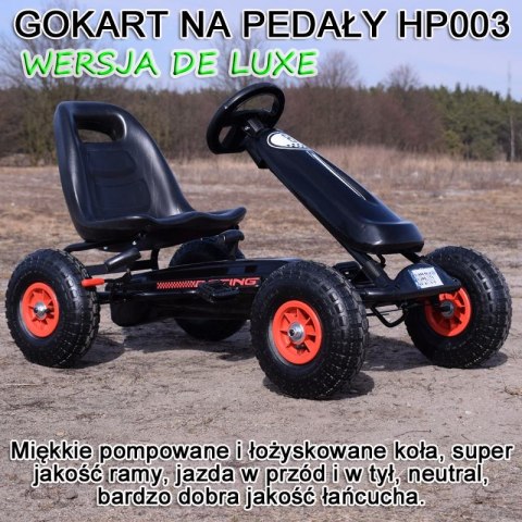 NAJNOWSZY WIELKI GOKART 003- POMPOWANE KOŁA HIT JAKOŚĆ /HP003 Import SUPER-TOYS NAJNOWSZY WIELKI GOKART 003- POMPOWANE KOŁA HIT JAKOŚĆ /HP003 Import SUPER-TOYS