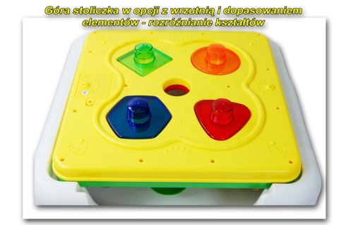 ŚLICZNY DWUSTRONNY STOLIK Z DŹWIĘKAMI/LM2131 Import SUPER-TOYS ŚLICZNY DWUSTRONNY STOLIK Z DŹWIĘKAMI/LM2131 Import SUPER-TOYS