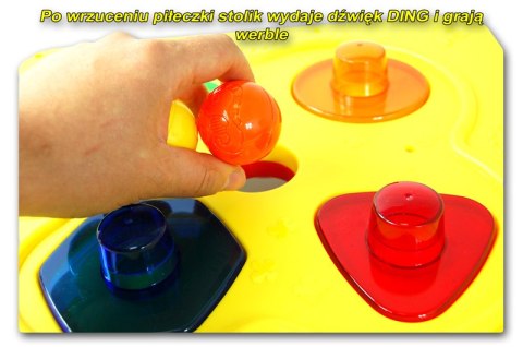 ŚLICZNY DWUSTRONNY STOLIK Z DŹWIĘKAMI/LM2131 Import SUPER-TOYS ŚLICZNY DWUSTRONNY STOLIK Z DŹWIĘKAMI/LM2131 Import SUPER-TOYS