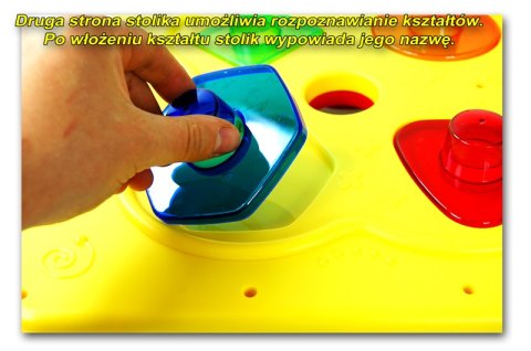 ŚLICZNY DWUSTRONNY STOLIK Z DŹWIĘKAMI/LM2131 Import SUPER-TOYS ŚLICZNY DWUSTRONNY STOLIK Z DŹWIĘKAMI/LM2131 Import SUPER-TOYS