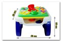 ŚLICZNY DWUSTRONNY STOLIK Z DŹWIĘKAMI/LM2131 Import SUPER-TOYS ŚLICZNY DWUSTRONNY STOLIK Z DŹWIĘKAMI/LM2131 Import SUPER-TOYS