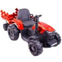 MEGA TRAKTOR AGRICULTURE Z PRZYCZEPĄ 2X200, 24V, SZYBKI SUPER JAKOSĆ/JC000B Import SUPER-TOYS