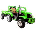 MEGA TRAKTOR LARGE Z PRZYCZEPĄ, POMPOWANE KOŁA, PILOT, FUNKCJA BUJANIA/SH6688 Import SUPER-TOYS