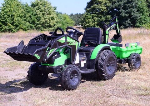 MEGA TRAKTOR Z ŁADOWARKĄ,KOPARKĄ, PRZYCZEPĄ 24 V SUPER-MOC OLBRZYMI Import SUPER-TOYS MEGA TRAKTOR Z ŁADOWARKĄ,KOPARKĄ, PRZYCZEPĄ 24 V SUPER-MOC OLBRZYMI Import SUPER-TOYS