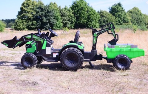 MEGA TRAKTOR Z ŁADOWARKĄ,KOPARKĄ, PRZYCZEPĄ 24 V SUPER-MOC OLBRZYMI Import SUPER-TOYS MEGA TRAKTOR Z ŁADOWARKĄ,KOPARKĄ, PRZYCZEPĄ 24 V SUPER-MOC OLBRZYMI Import SUPER-TOYS