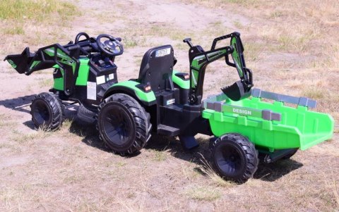 MEGA TRAKTOR Z ŁADOWARKĄ,KOPARKĄ, PRZYCZEPĄ 24 V SUPER-MOC OLBRZYMI Import SUPER-TOYS MEGA TRAKTOR Z ŁADOWARKĄ,KOPARKĄ, PRZYCZEPĄ 24 V SUPER-MOC OLBRZYMI Import SUPER-TOYS