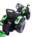 MEGA TRAKTOR Z ŁADOWARKĄ,KOPARKĄ, PRZYCZEPĄ 24 V SUPER-MOC OLBRZYMI Import SUPER-TOYS
