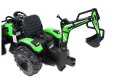 MEGA TRAKTOR Z ŁADOWARKĄ,KOPARKĄ, PRZYCZEPĄ 24 V SUPER-MOC OLBRZYMI Import SUPER-TOYS