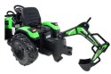 MEGA TRAKTOR Z ŁADOWARKĄ,KOPARKĄ, PRZYCZEPĄ 24 V SUPER-MOC OLBRZYMI Import SUPER-TOYS