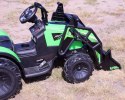 MEGA TRAKTOR Z ŁADOWARKĄ,KOPARKĄ, PRZYCZEPĄ 24 V SUPER-MOC OLBRZYMI Import SUPER-TOYS