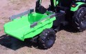 MEGA TRAKTOR Z ŁADOWARKĄ,KOPARKĄ, PRZYCZEPĄ 24 V SUPER-MOC OLBRZYMI Import SUPER-TOYS