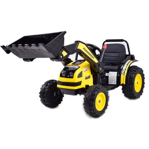 MEGA TRAKTOR Z ŁYŻKĄ - ŁADOWARKĄ. MIĘKKIE SIEDZENIE, PILOT, RADIO FM/HL389 Import SUPER-TOYS MEGA TRAKTOR Z ŁYŻKĄ - ŁADOWARKĄ. MIĘKKIE SIEDZENIE, PILOT, RADIO FM/HL389 Import SUPER-TOYS
