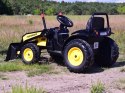 MEGA TRAKTOR Z ŁYŻKĄ - ŁADOWARKĄ. MIĘKKIE SIEDZENIE, PILOT, RADIO FM/HL389 Import SUPER-TOYS