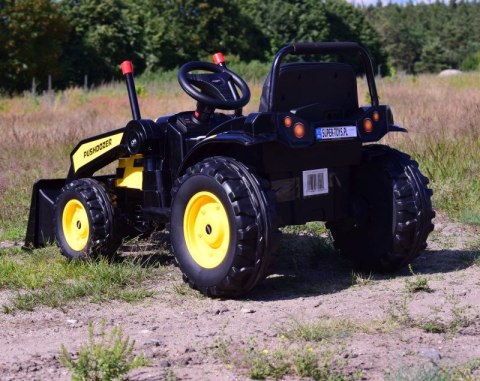 MEGA TRAKTOR Z ŁYŻKĄ - ŁADOWARKĄ. MIĘKKIE SIEDZENIE, PILOT, RADIO FM/HL389 Import SUPER-TOYS MEGA TRAKTOR Z ŁYŻKĄ - ŁADOWARKĄ. MIĘKKIE SIEDZENIE, PILOT, RADIO FM/HL389 Import SUPER-TOYS