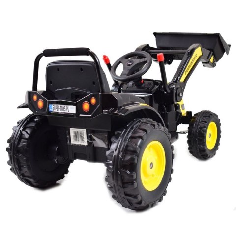 MEGA TRAKTOR Z ŁYŻKĄ - ŁADOWARKĄ. MIĘKKIE SIEDZENIE, PILOT, RADIO FM/HL389 Import SUPER-TOYS MEGA TRAKTOR Z ŁYŻKĄ - ŁADOWARKĄ. MIĘKKIE SIEDZENIE, PILOT, RADIO FM/HL389 Import SUPER-TOYS